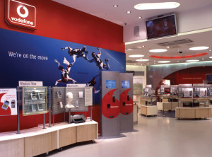 Voadafone Retail Store Design