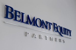 Belmont Office Sign