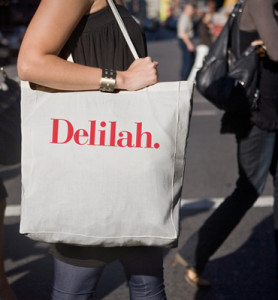 Photo of Bag with Delilah Logo