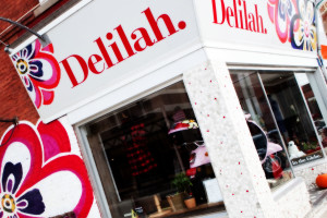 Delilah Retail Store Sign