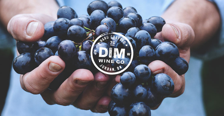 DIM Wine Co. Brand Identity Design