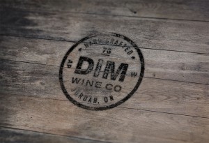 DIM Wine Co. Logo Design