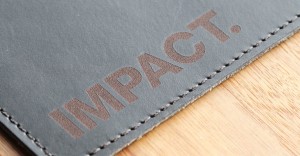 Impact Moleskine Cover Design