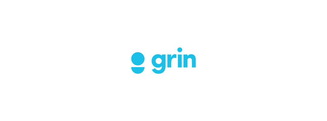 grin logo design